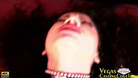 Babe Latina BDSM Vegas - listrik - ditutup mata - bola mulut - lilin panas - diikat orgasme POV