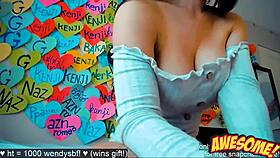 Does this asian webcam slut have fake tits