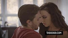 Playful teen 18+ best friends Carolina Sweets and Whitney Wright share one cock in hardcore taboo sex