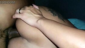 I fucked my stepson's ass from the side, he couldn't handle it