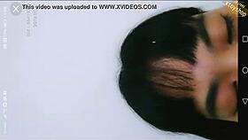 hot asian girl shows her wet pussy bottle play