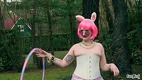 Dutch nunny getting monstercock creampied in gangbang bukkake