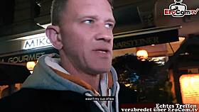 german blonde tattoo fitness teen picked up for street sex