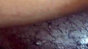 fucking my ex pal again, part 2 😏 big clit action with condom.