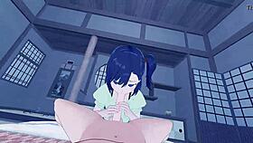 Pov nighttime anal sex with hikage miyauchi