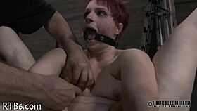 tossed up girl gets punished in the garage