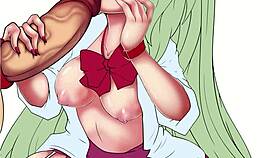 Hotaruchan Gives Blowjob To Favorite Senpai By Hotaruchanart