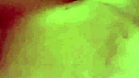 FAT beautiful wife self stimulating her tits and toys