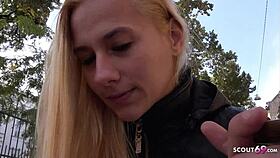 Shy Haley Hunter's First Casting Sex