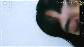 hot asian girl shows her wet pussy bottle play