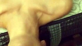 Deep Throat Brunette Blowjob: Teen 18+ Gags on Monster Cock