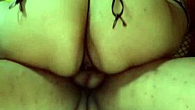 My stepmom loves when i stick my big cock in her shaved pussy and ass, but i mean vagina too!