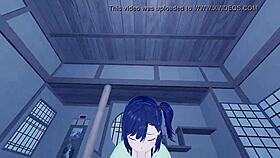 Pov nighttime anal sex with hikage miyauchi