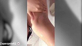 Duchita opens her pussy and shows her big ass and tits