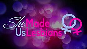 She Made Us Lesbians - Excited Hotties Share One Dildo In Hairless Fun