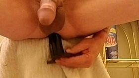 jerking off with cockring for hot cum explosion 😜