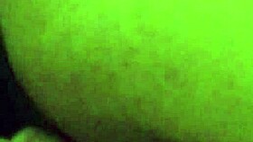 Amateur couple enjoys intimate moments on a quiet evening