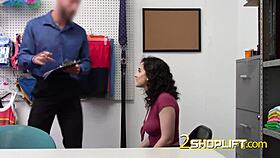 licking with a thief in the scene