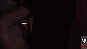 i watched poor goldie get dominated by that big dick in anal