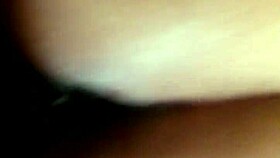 Black chick with fat ass pussy gets creamy on the dick