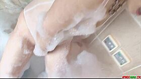 Ever wonder how sexy Haruka Oosawa teases with her hairy pussy in solo action?