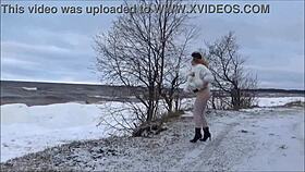 Big tits in pantyhose no panties.