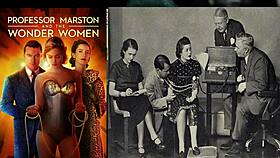 Mujer Maravilla in bondage fetish polyamory class.