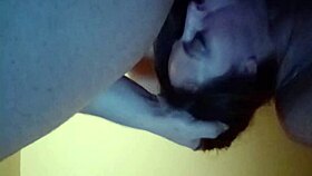 Blowjob While Working From Home With Big Tits Amateurs 😘