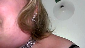 Submissive Slut Gives Creampie Massage And Blowjob To Master