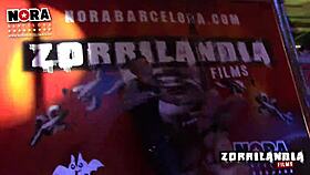 Shibari art demonstration with teen 18+ model