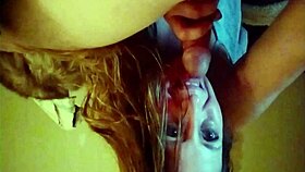 Blowjob While Working From Home With Big Tits Amateurs 😘