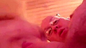 wife sucking the dick in a simple oral scene