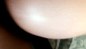 Black chick with fat ass pussy gets creamy on the dick