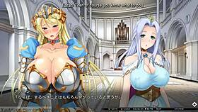 Busty Princess Hypnosis in Visual Novel 5 😍