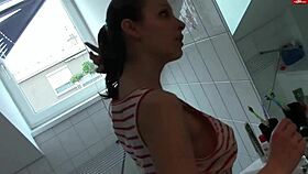 Morrita Getting Fucked in the Bathroom