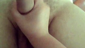 I'm teasing my boyfriend's cock with a handjob, oh wait, it's so fun!