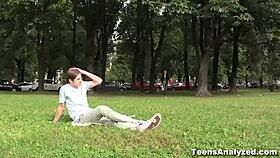 Sonja Gets First Anal From Teens In Porn