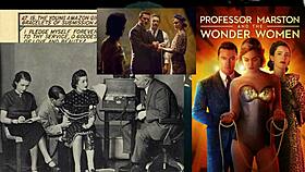 Mujer Maravilla in bondage fetish polyamory class.