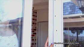 Perky maya handles huge black anaconda in reality blowjob