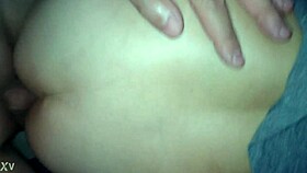 Finishing in Sofy's tight spot.