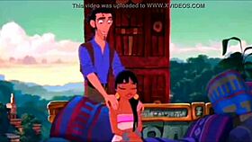 road to eldorado cartoon adventure scene