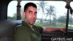 Real homosexual sex unfolds in intimate gay encounter