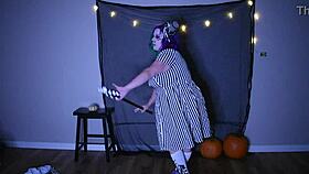 Beetlejuice Character Performs Striptease