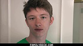 Sexy Stepdaddy Barebacks His Curious Stepson