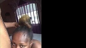 real africans getting wild with deep homemade blowjob action