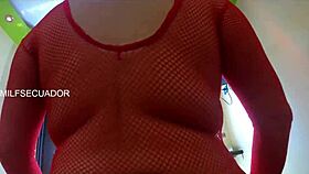 Mother-In-Law's Intense Sloppy Blowjob For Stepson