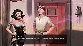 That sexy slut lets me cum in her mouth in busy street