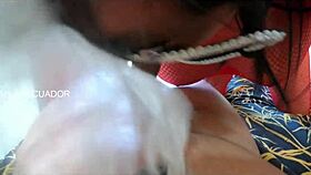 Mother-In-Law's Intense Sloppy Blowjob For Stepson