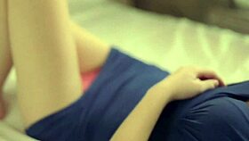 Beautiful Milf Gives Erotic Fellatio With Handjob