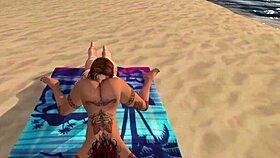 K and p on the beach reality